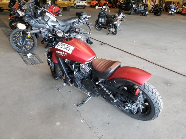 56KMTA008P3191474 - 2023 INDIAN MOTORCYCLE CO. SCOUT BOBBER ABS MAROON photo 3