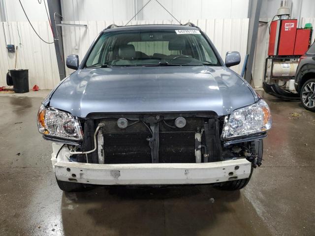 JTEDW21A270019738 - 2007 TOYOTA HIGHLANDER HYBRID BLUE photo 5