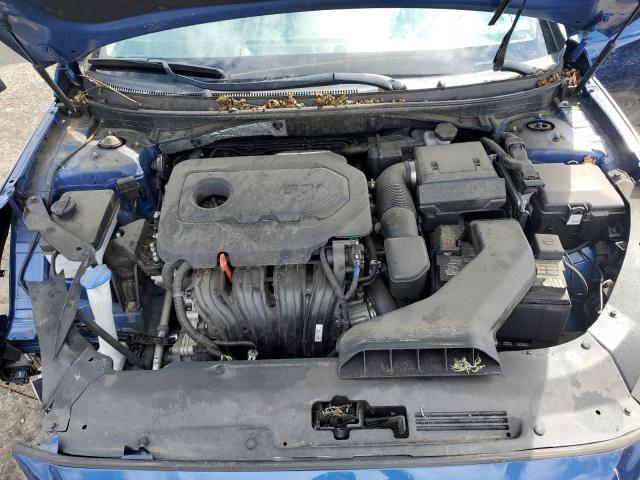 5NPE24AF8JH607231 - 2018 HYUNDAI SONATA SE BLUE photo 11