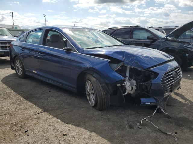 5NPE24AF8JH607231 - 2018 HYUNDAI SONATA SE BLUE photo 4