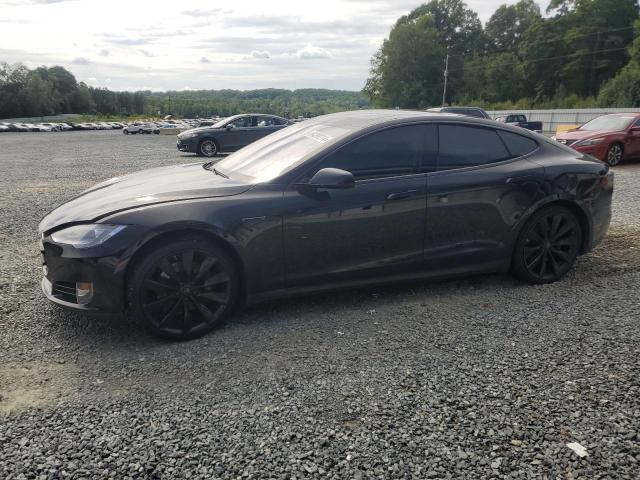 5YJSA1H10EFP40472 - 2014 TESLA MODEL S BLACK photo 1