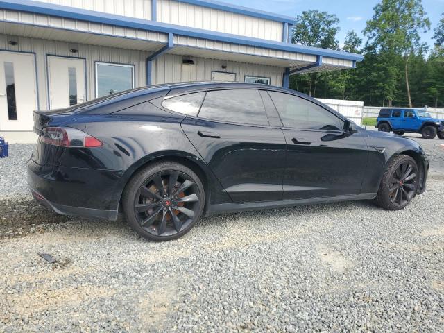 5YJSA1H10EFP40472 - 2014 TESLA MODEL S BLACK photo 3
