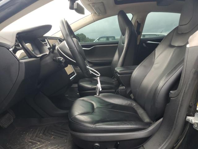 5YJSA1H10EFP40472 - 2014 TESLA MODEL S BLACK photo 7