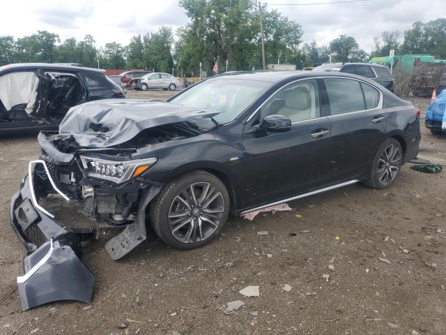 JH4KC2F92LC000598 - 2020 ACURA RLX SPORT HYBRID ADVANCE BLACK photo 1