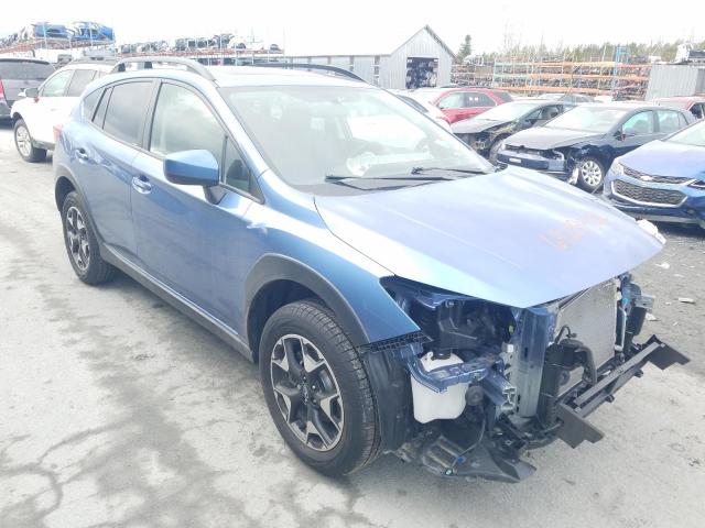 JF2GTAFC9KH283193 - 2019 SUBARU CROSSTREK PREMIUM BLUE photo 1