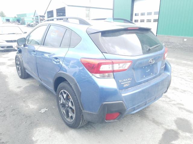 JF2GTAFC9KH283193 - 2019 SUBARU CROSSTREK PREMIUM BLUE photo 3