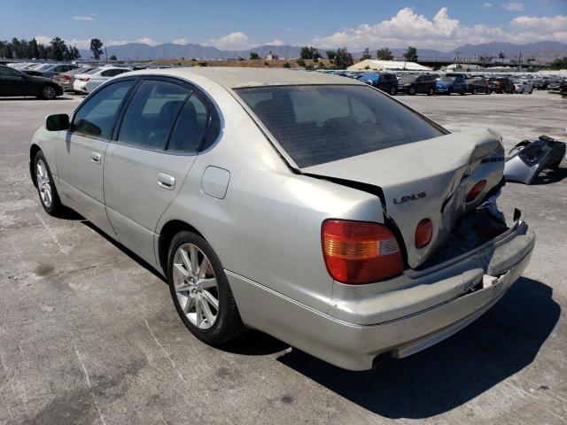 JT8BD68S9Y0112893 - 2000 LEXUS GS 300 SILVER photo 2