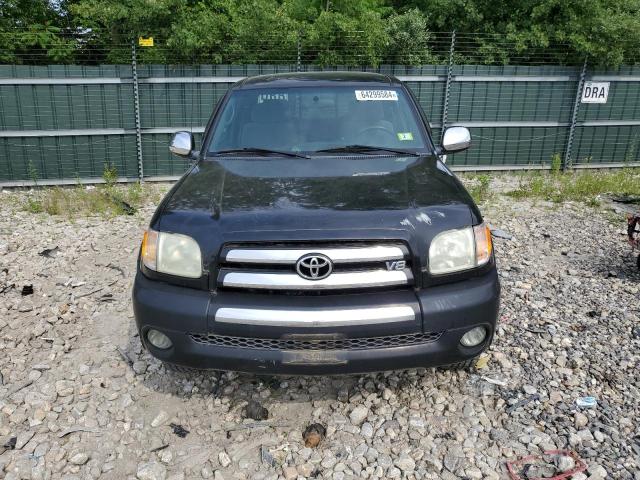 5TBBT44124S455664 - 2004 TOYOTA TUNDRA ACCESS CAB SR5 BLACK photo 5