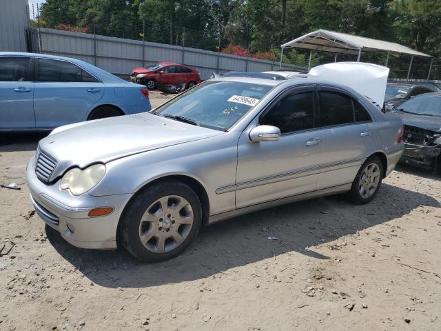 WDBRF81J25F624056 - 2005 MERCEDES-BENZ C 240 4MATIC SILVER photo 1