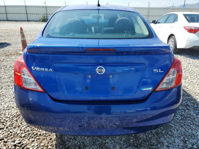 3N1CN7AP0DL858700 - 2013 NISSAN VERSA S BLUE photo 6