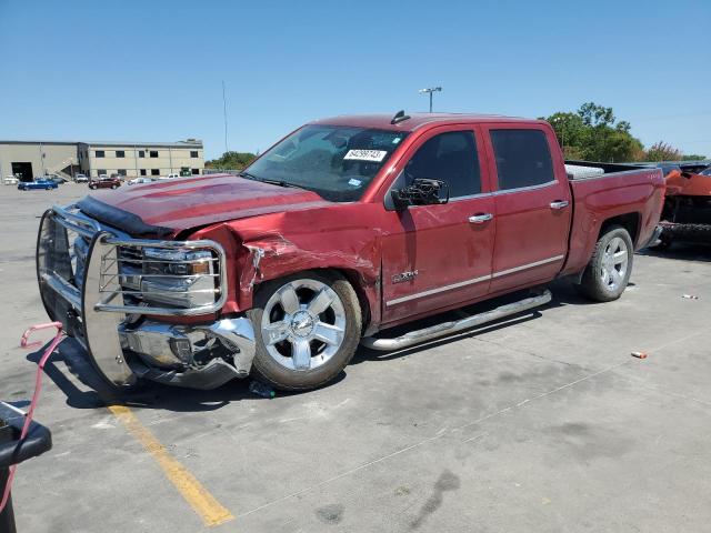 3GCUKSEC1JG398651 - 2018 CHEVROLET silverado K1500 LTZ RED photo 1