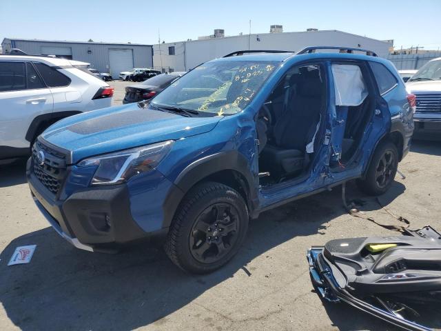 JF2SKAMC9NH501153 - 2022 SUBARU FORESTER WILDERNESS BLUE photo 1