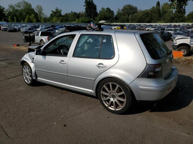 9BWGR61J054008409 - 2005 VOLKSWAGEN GOLF GLS TDI SILVER photo 2