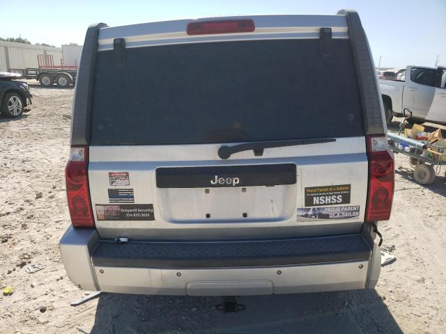 1J8HH48K18C186451 - 2008 JEEP COMMANDER SPORT ვერცხლისფერი ფოტო 6