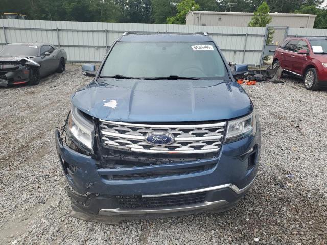 1FM5K7F80JGA28309 - 2018 FORD EXPLORER LIMITED Niebieski zdjęcie 5