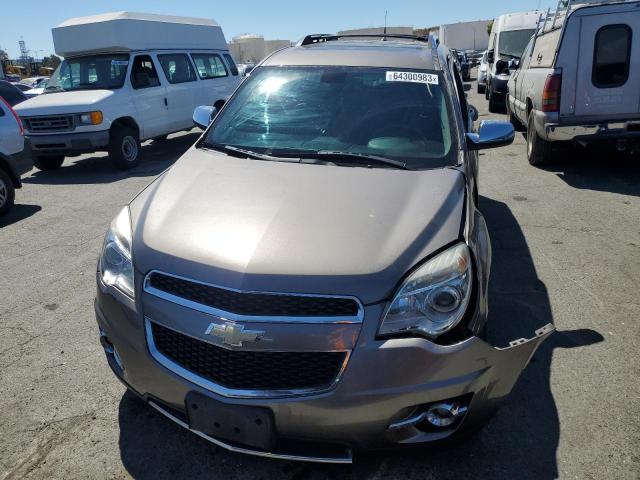 2CNFLGE53B6240003 - 2011 CHEVROLET EQUINOX LTZ BROWN photo 5