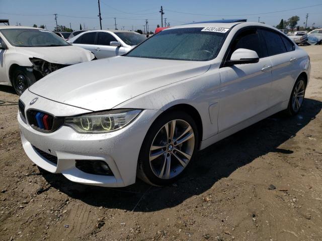 WBA4B1C57GG243120 - 2016 BMW 435 I GRAN COUPE WHITE photo 1