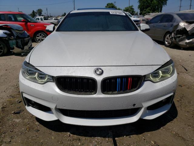 WBA4B1C57GG243120 - 2016 BMW 435 I GRAN COUPE WHITE photo 5