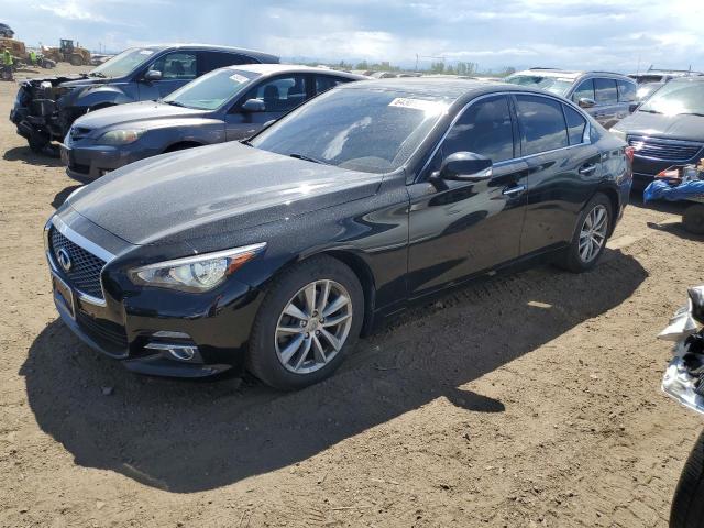 JN1BV7AR0FM394328 - 2015 INFINITI Q50 BASE BLACK photo 1