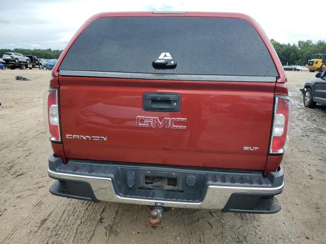 1GTG6DE38G1160980 - 2016 GMC CANYON SLT RED photo 6