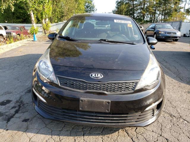 KNADM4A37H6015686 - 2017 KIA RIO LX BLACK photo 5