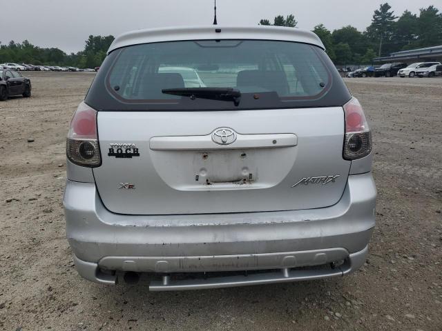 2T1KR32E35C496787 - 2005 TOYOTA COROLLA MA XR SILVER photo 6