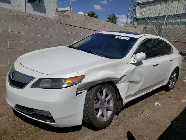 19UUA8F55DA008192 - 2013 ACURA TL TECH WHITE photo 1