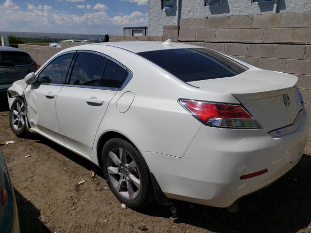 19UUA8F55DA008192 - 2013 ACURA TL TECH WHITE photo 2