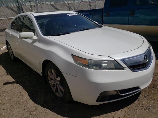 19UUA8F55DA008192 - 2013 ACURA TL TECH WHITE photo 4