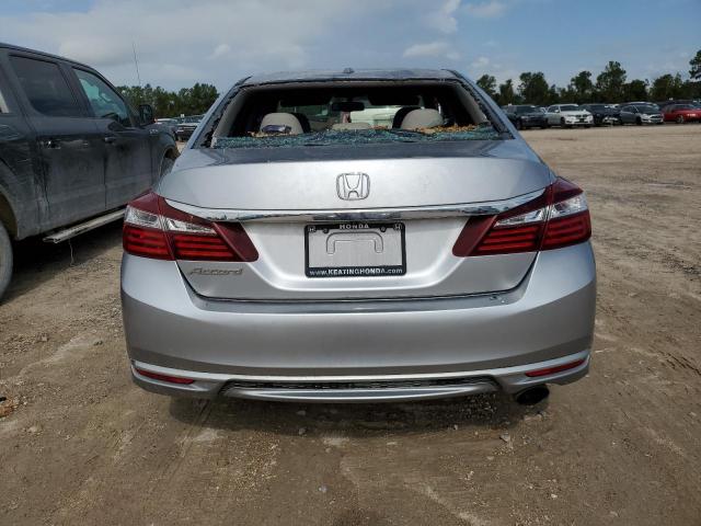 1HGCR2F87HA242089 - 2017 HONDA ACCORD EXL SILVER photo 6