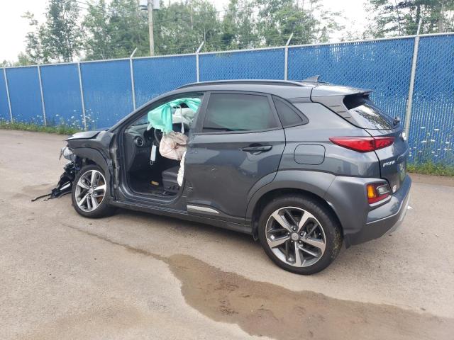 KM8K5CA52MU672593 - 2021 HYUNDAI KONA ULTIMATE GRAY photo 2