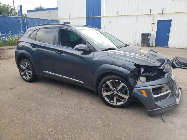 KM8K5CA52MU672593 - 2021 HYUNDAI KONA ULTIMATE GRAY photo 4