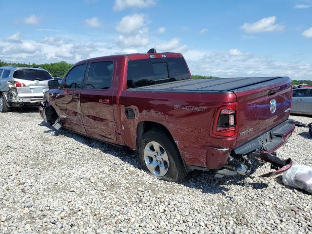 1C6SRFFT8PN646085 - 2023 RAM 1500 BIG HORN/LONE STAR MAROON photo 2