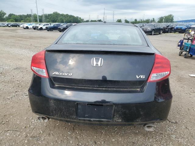 1HGCS2B86CA004897 - 2012 HONDA ACCORD EXL BLACK photo 6