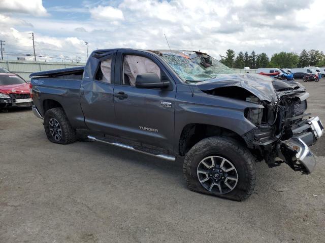 5TFUY5F12EX365186 - 2014 TOYOTA TUNDRA DOUBLE CAB SR/SR5 GRAY photo 4