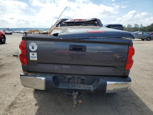 5TFUY5F12EX365186 - 2014 TOYOTA TUNDRA DOUBLE CAB SR/SR5 GRAY photo 6