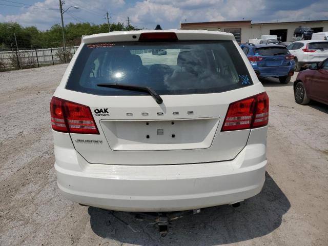 3C4PDCAB2DT529947 - 2013 DODGE JOURNEY SE WHITE photo 6