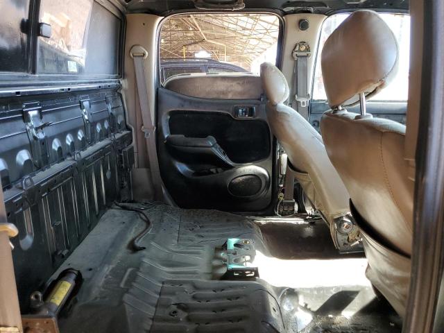 5TEGN92N12Z050048 - 2002 TOYOTA TACOMA DOUBLE CAB PRERUNNER BLACK photo 10