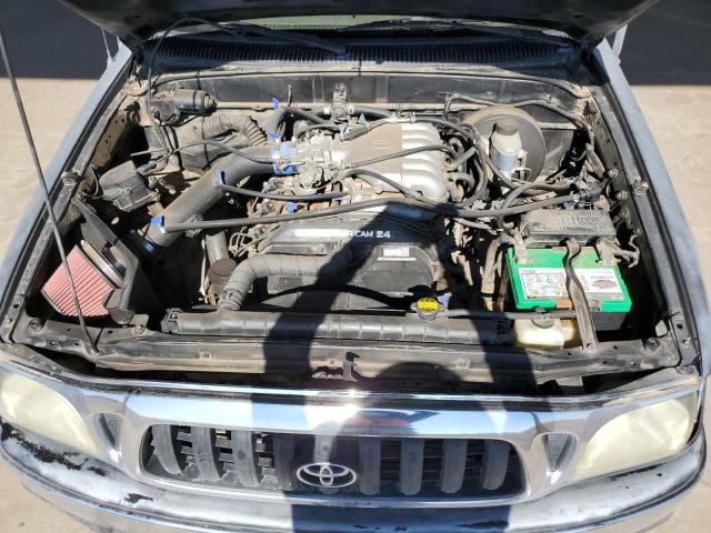 5TEGN92N12Z050048 - 2002 TOYOTA TACOMA DOUBLE CAB PRERUNNER BLACK photo 11