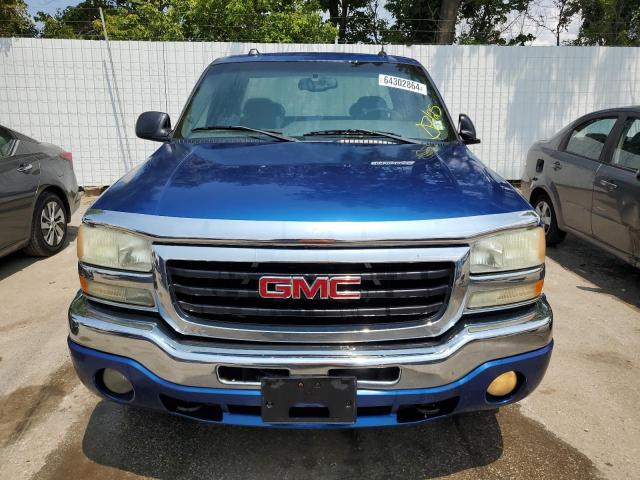 2GTEK19T341326632 - 2004 GMC NEW SIERRA K1500 BLUE photo 5