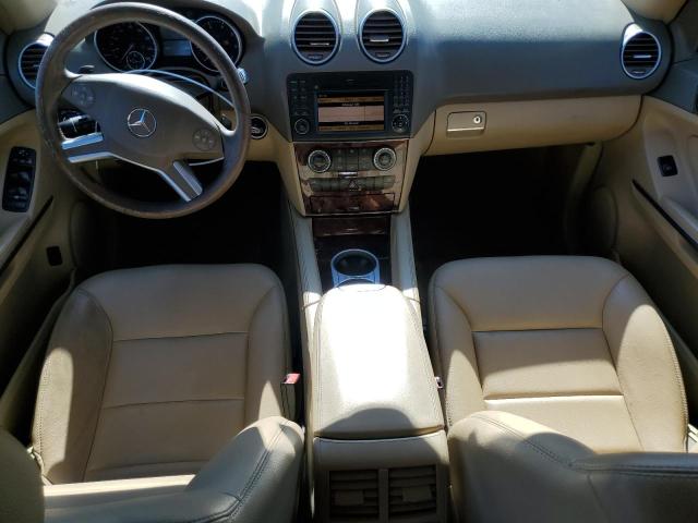 4JGBB8GB3BA718904 - 2011 MERCEDES-BENZ ML 350 4MATIC WHITE photo 8