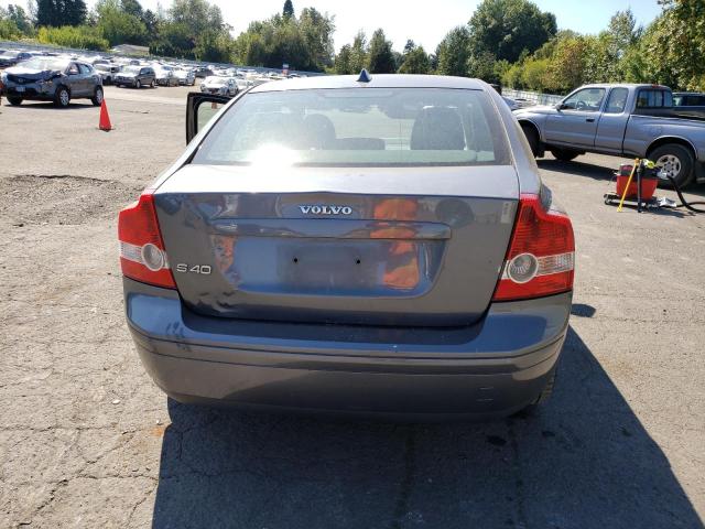 YV1MS382572275875 - 2007 VOLVO S40 2.4I GRAY photo 6