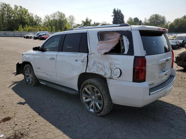 1GNSKCKC5FR276097 - 2015 CHEVROLET TAHOE K1500 LTZ WHITE photo 2