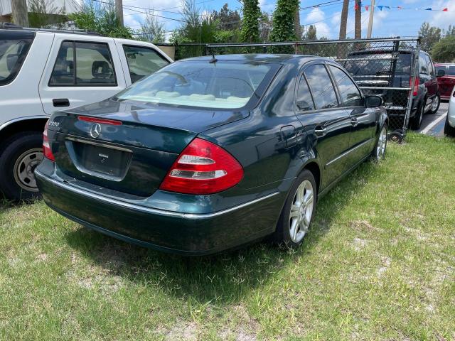 WDBUF56J56A947954 - 2006 MERCEDES-BENZ E 350 GREEN photo 4