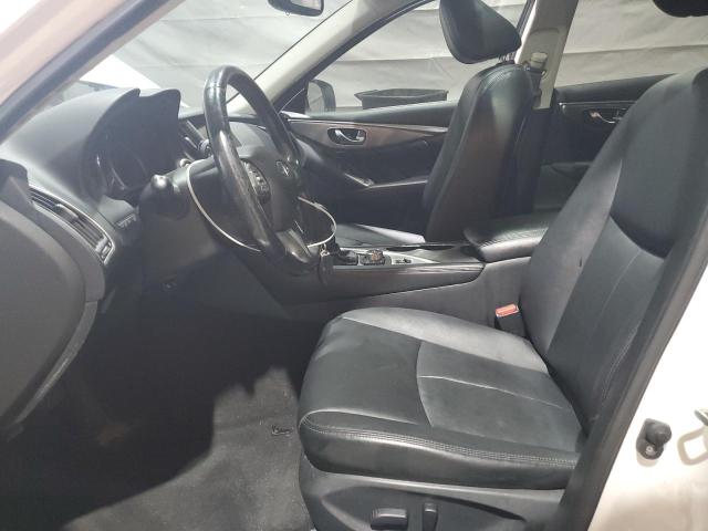 JN1BV7AR5FM403329 - 2015 INFINITI Q50 BASE WHITE photo 7