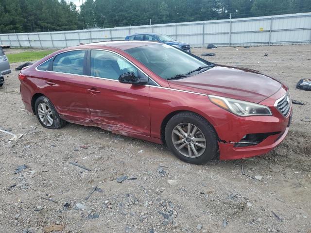 5NPE24AF8GH387260 - 2016 HYUNDAI SONATA SE 勃艮第红 照片 4