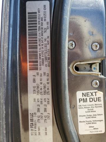 1C6RR7TT3LS111816 - 2020 RAM 1500 CLASS SLT ნაცრისფერი ფოტო 12