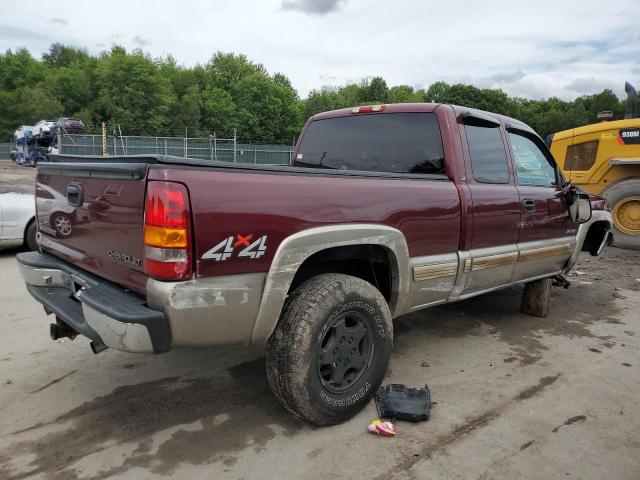 2GCEK19T511316194 - 2001 CHEVROLET SILVERADO K1500 BURGUNDY photo 3