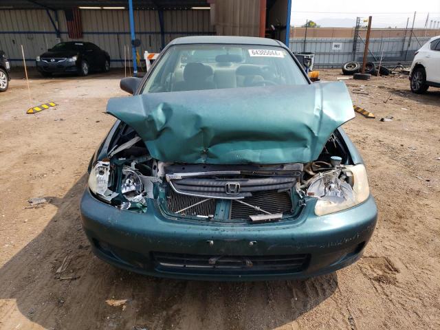 2HGEJ6611XH514615 - 1999 HONDA CIVIC BASE Yaşıl foto 5