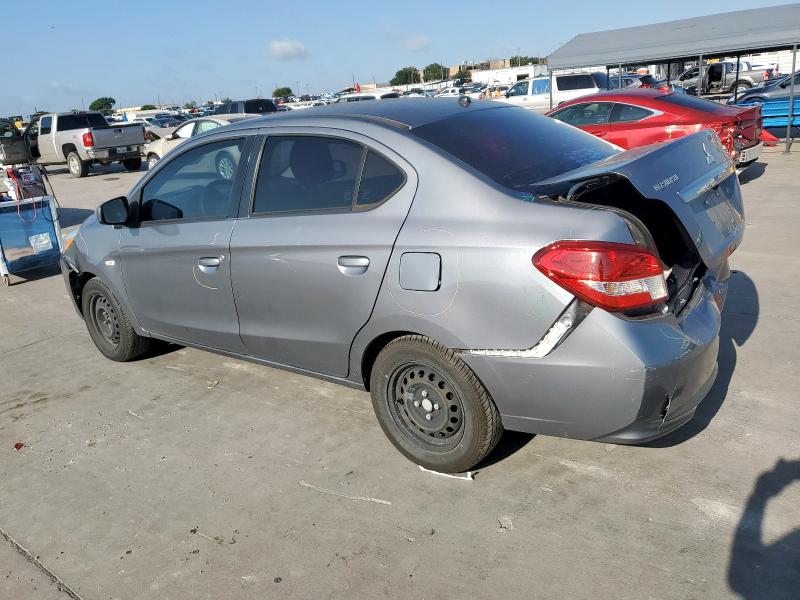 ML32F3FJ9JHF11921 - 2018 MITSUBISHI MIRAGE G4 ES SILVER photo 2